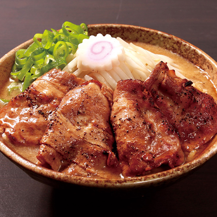 濃厚味噌「炎・炙」肉盛ラーメン
